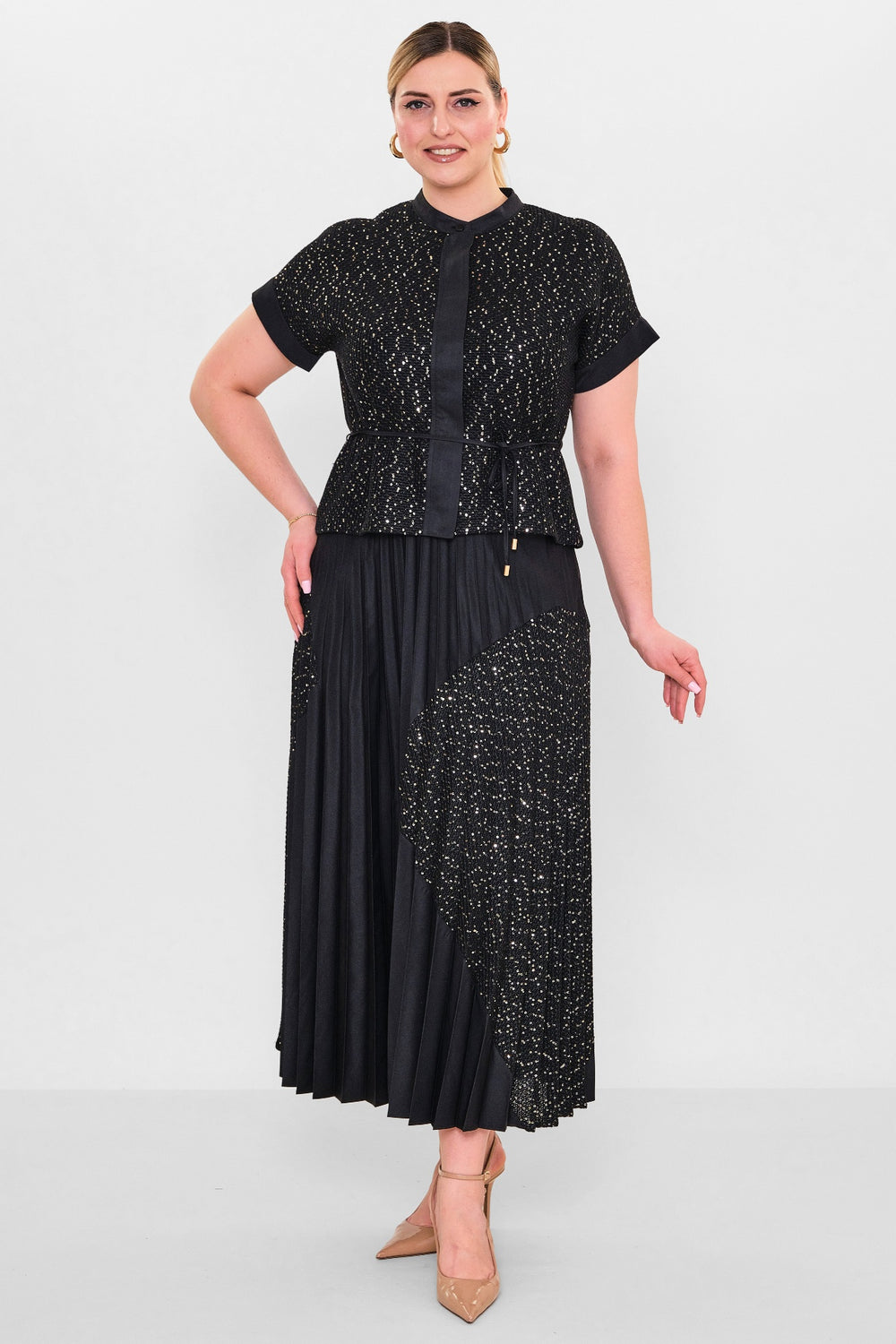 Myraang - Plus Size Suit (MYRG25K08-8443) - 8690200026423