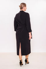 Ebberro - Plus Size Dress (EBR25K25939BB) - 8690200028038