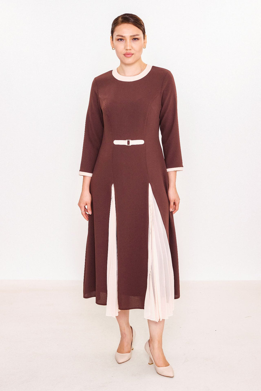 Si Design - Regular Size Dress (SİW51237) - 8690200037818
