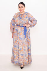 Ksas - Plus Size Dress (KSASEL-1006) - 8690200038709