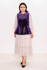 Ksas - Plus Size Waistcoat (KSAS4167) - 8690200044885