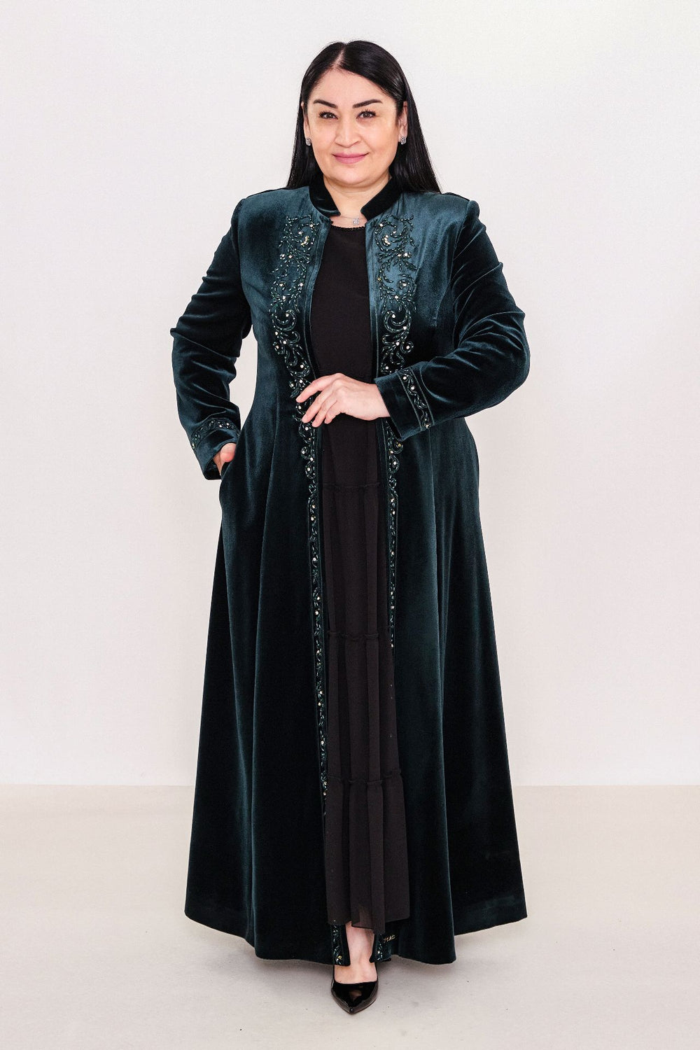 Ksas - Plus Size Cardigan (KSAS4188) - 8690200071850