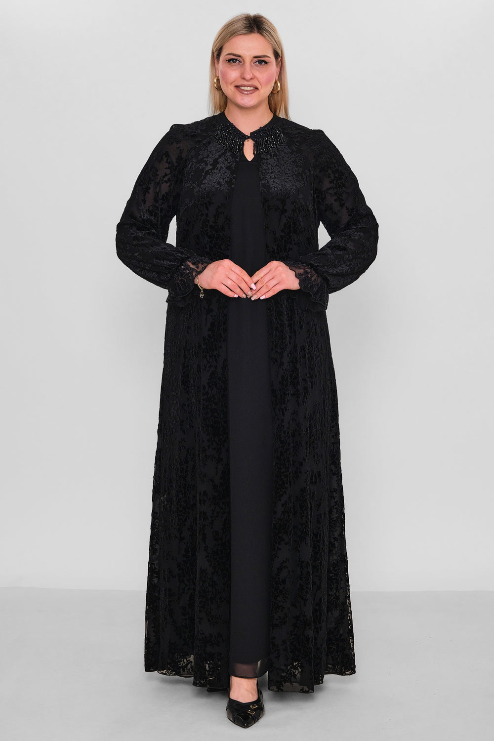 Ksas - Plus Size Dress (KSAS32383) - 8690200074912