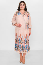 Gumanize - Plus Size Dress (GMZ2025-507-7140) - 8690200079405