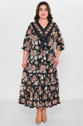 Gumanize - Plus Size Dress (GMZ2025-93-7176) - 8690200079849