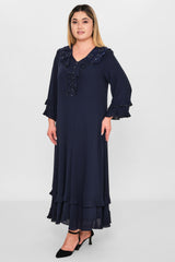 Gumanize - Extended Plus Size Dress (GMZ2025-1113-6842) - 8690200080579