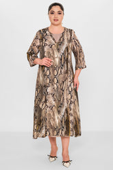 Gumanize - Plus Size Dress (GMZ2026-28-7936) - 8690200080746