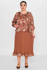 Gumanize - Plus Size Dress (GMZ2026-208-7224) - 8690200081514