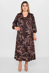 Gumanize - Plus Size Dress (GMZ2026-394-8097) - 8690200081750