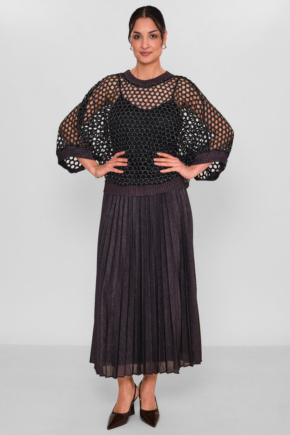 Myraang - Plus Size Suit (MRG26Y05-3085) - 8690200082030