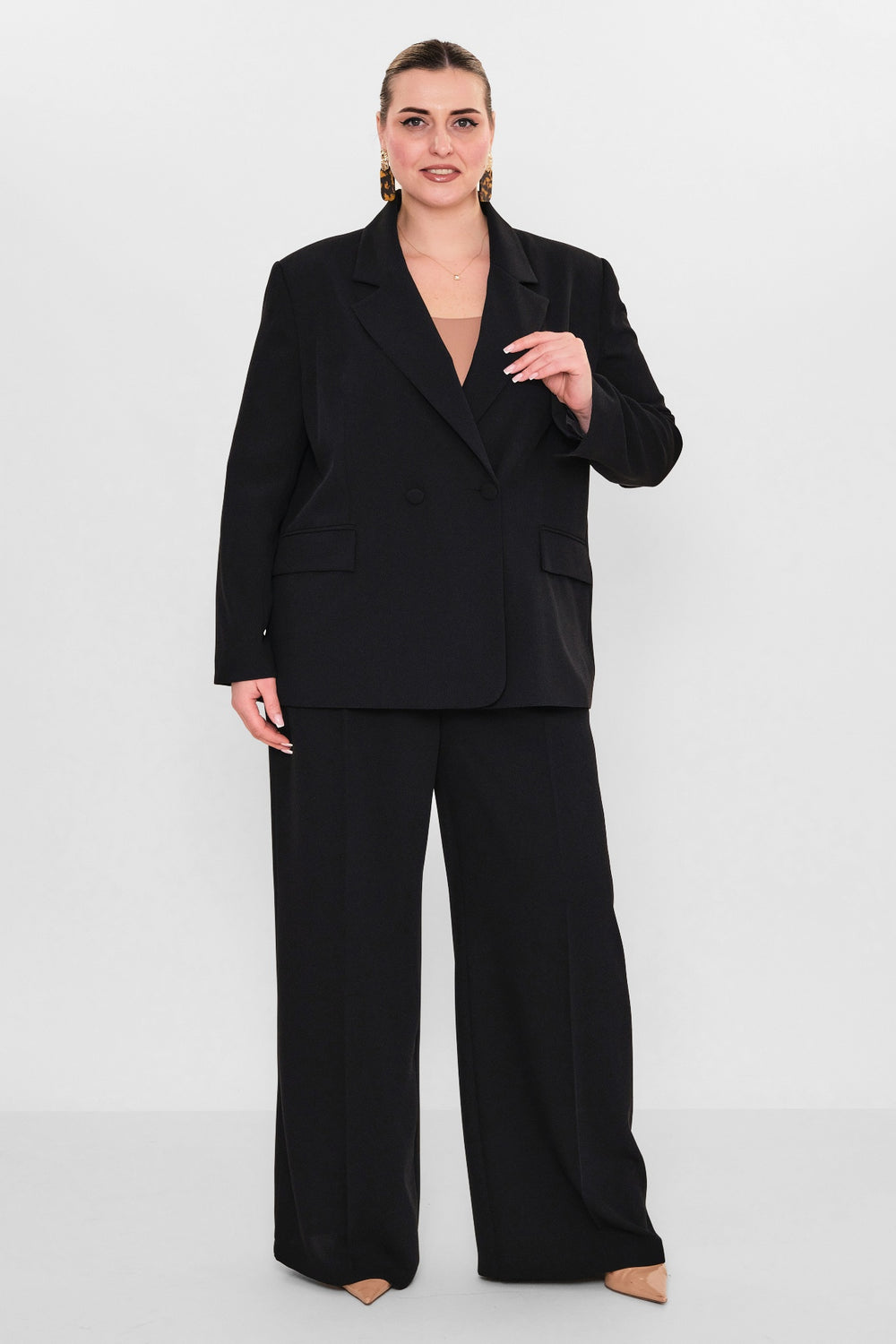 Laluce - Plus Size Jacket (L2.Y26.CK.2C139) - 8690200082252