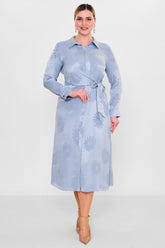 Laluce - Plus Size Dress (L2.Y26.ELB.2E660) - 8690200082450