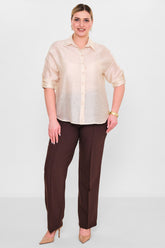 Laluce - Plus Size Shirt (L2.Y26.GML.2G152) - 8690200082603