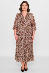 Gumanize - Plus Size Dress (GMZ2026-435-7990) - 8690200084652