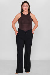 Selen - Plus Size Trousers (SLN26Y21899) - 8690200086182