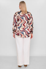 Selen - Plus Size Blouse (SLN26Y260270) - 8690200086328