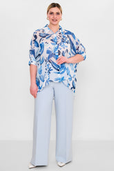 Laluce - Plus Size Shirt (L2.Y25.GML.2G125) - 8690200087639