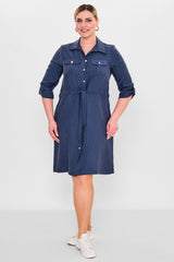 Salkim - Plus Size Dress (SLK26Y76011BB) - 8690200088414
