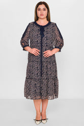 Gumanize - Plus Size Dress (GMZ2025-1140-5346) - 8690200088469