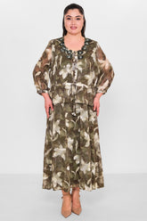 Gumanize - Plus Size Dress (GMZ2026-337-7992) - 8690200088520