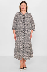 Gumanize - Plus Size Dress (GMZ2025-497-7556) - 8690200089664