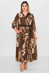 Gumanize - Plus Size Dress (GMZ2026-167-7960) - 8690200089725
