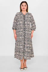 Gumanize - Extended Plus Size Dress (GMZ2025-801-7556) - 8690200090004