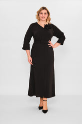 Dress port - Plus Size Dress (DSP26Y5501) - 8690200090875