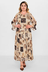 Gumanize - Plus Size Dress (GMZ2026-338-7991) - 8690200092008