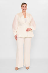Qne Tu - Plus Size Suit (QNE26Y5263BB) - 8690200092497
