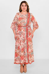 Gumanize - Plus Size Dress (GMZ2025-1053-7776) - 8690200095160