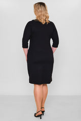 Elitline - Plus Size Dress (ELT26Y8-24-4005) - 8690200097270