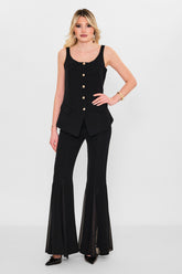 Fever - Plus Size Waistcoat (FVR26Y15018) - 8690200098727