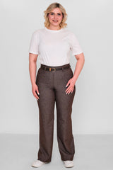 Elitline - Plus Size Trousers (ELT26Y1-34-4062) - 8690200100321