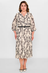 Gumanize - Plus Size Dress (GMZ2025-883-7604) - 8690200100789