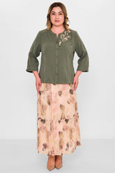 Gumanize - Plus Size Suit (GMZTK303-7589) - 8690200100864