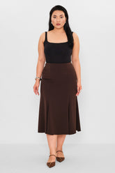 Eli̇tli̇ne - Plus Size Skirt (ELT26Y2-525-426) - 8690200103032