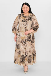 Gumanize - Plus Size Dress (GMZ2026-335-8007) - 8690200103148