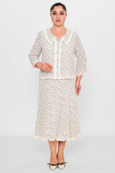 Gumanize - Plus Size Dress (GMZ2026-569-8076) - 8690200103285