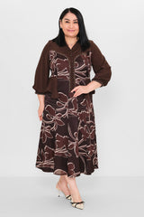 Gumanize - Extended Plus Size Dress (GMZ2026-573-8097) - 8690200103360