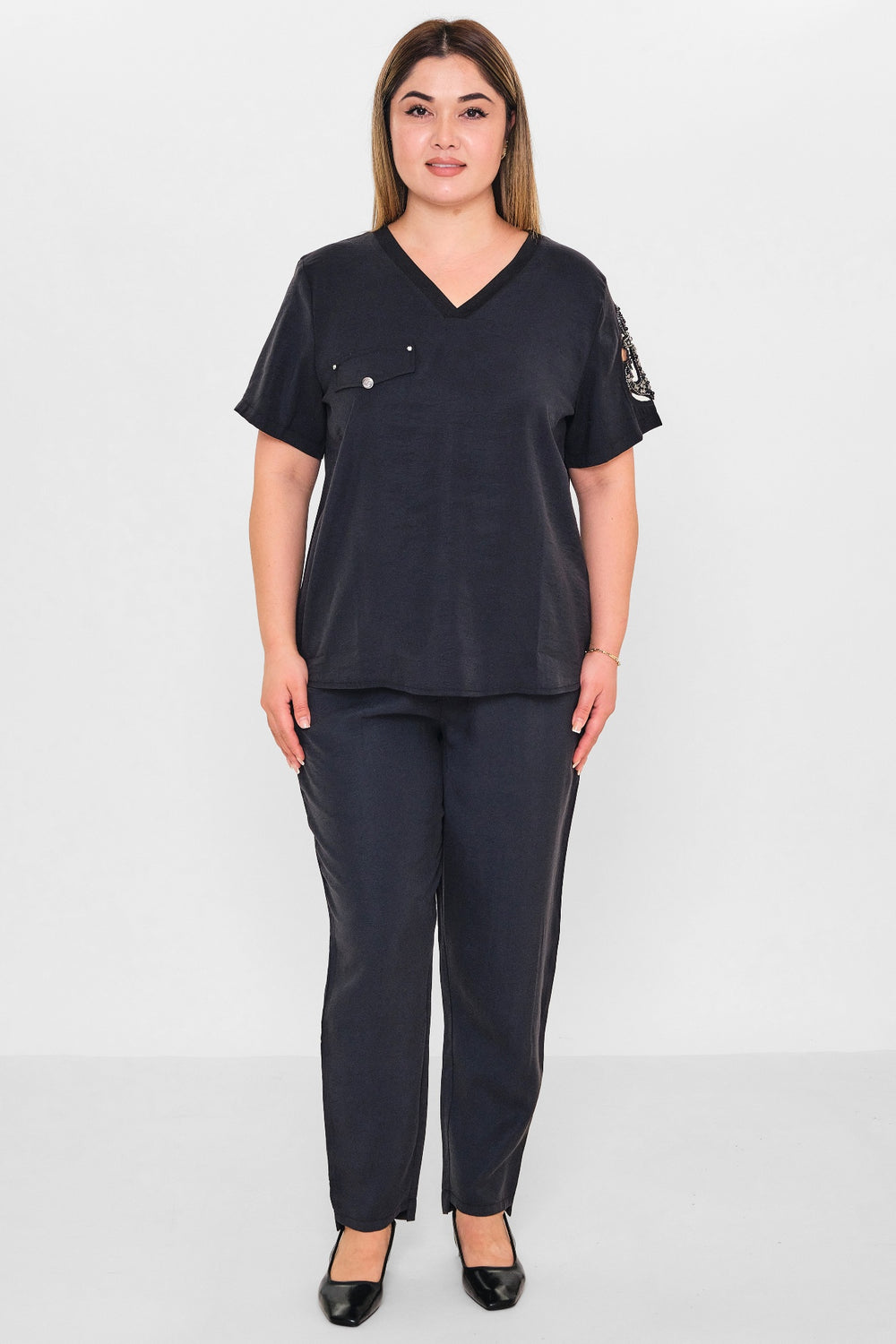 Xlife - Plus Size T-Shirt (XLF26Y7008) - 8690200106989