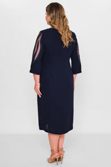 Gumanize - Extended Plus Size Dress (GMZ2024-122-1996) - 8690200107160