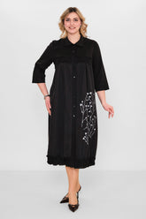 Ebberro - Plus Size Dress (EBR26Y10426BB) - 8690200107887