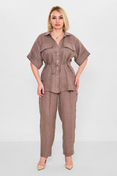 Almarwah - Plus Size Suit (AMH26Y202981) - 8690200109294