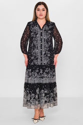 Gumanize - Plus Size Dress (GMZ2025-773-7675) - 8690200109683