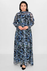 Ksas - Plus Size Dress (KSAS32376) - 8690200115363