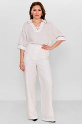 Jarri̇vee - Plus Size Trousers (JRVSS25J1058) - 8690200116537