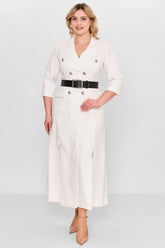 Kedma - Plus Size Dress (KDM26Y8-98202X) - 8690200119347