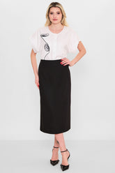 Mamulier - Plus Size Skirt (MML26Y6963) - 8690200119910