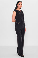 Dayi - Plus Size Waistcoat (BDY26Y21267) - 8690200120251